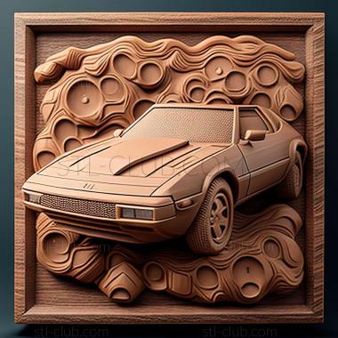 3D модель Fiat X19 (STL)